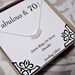 30th 40th 50th 60th 70th 80th 90th Birthday Present Necklace for Her Womens Women Gift Gifts for Ideas Elegant Sterling Silver