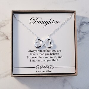 Collana figlia, Regalo figlia, Regalo di nozze figlia, Gioielli figlia, Regalo figlia, regalo di laurea figlia, Regalo per figlia