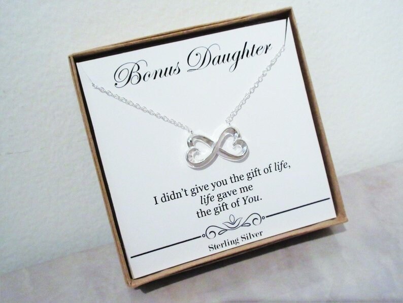 Seeney Daughte Gift Fom Mom, Mothe Daughte Necklace Fom