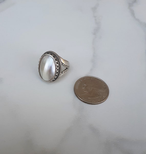 VTG Women's Size 6 Sterling Silver Statement Ring… - image 2
