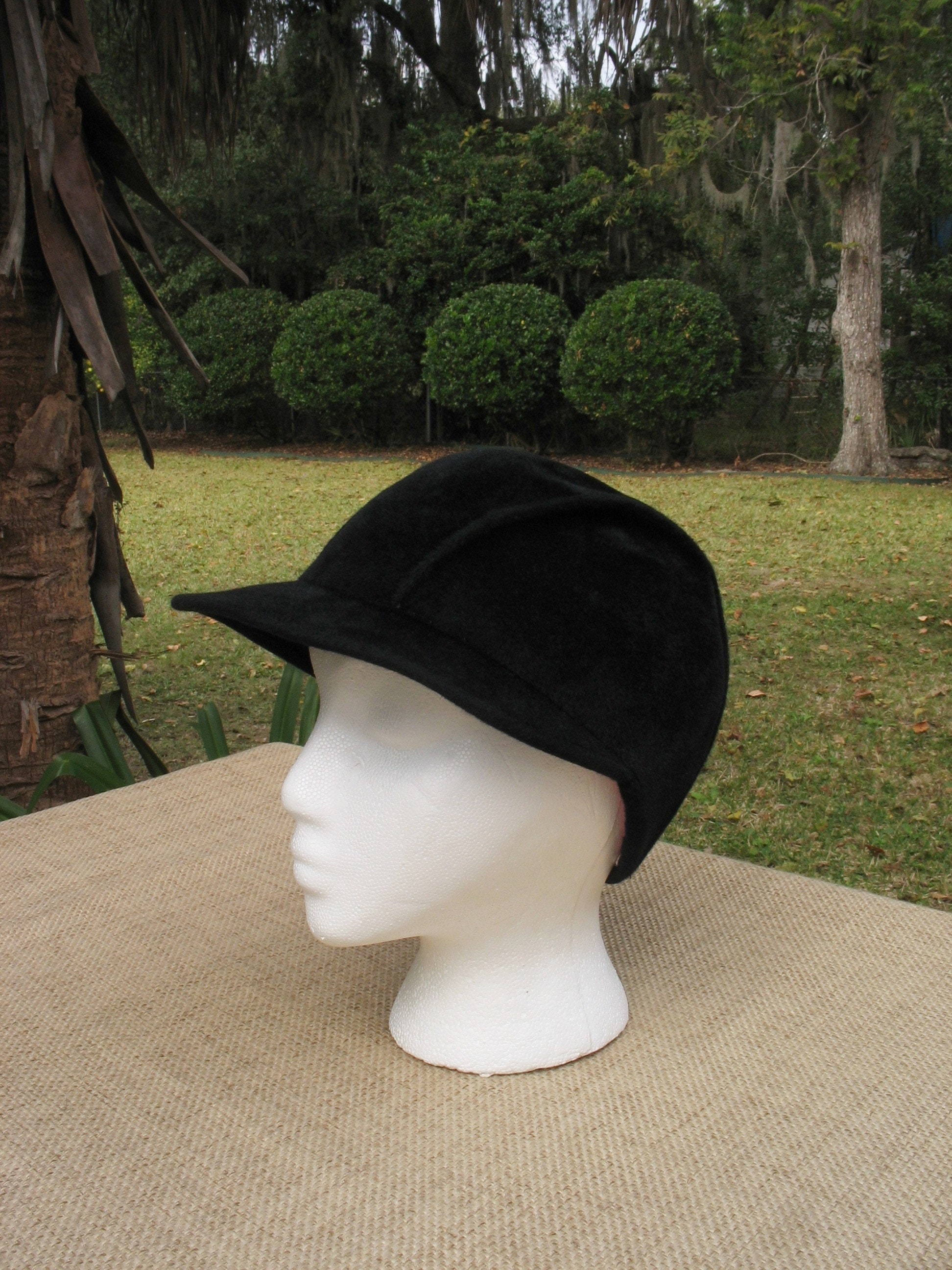 Frank Olive felt floppy embellished hat Vintage Frank Olive Chocolate Brown 100% Wool Hat w Bow  main image 3