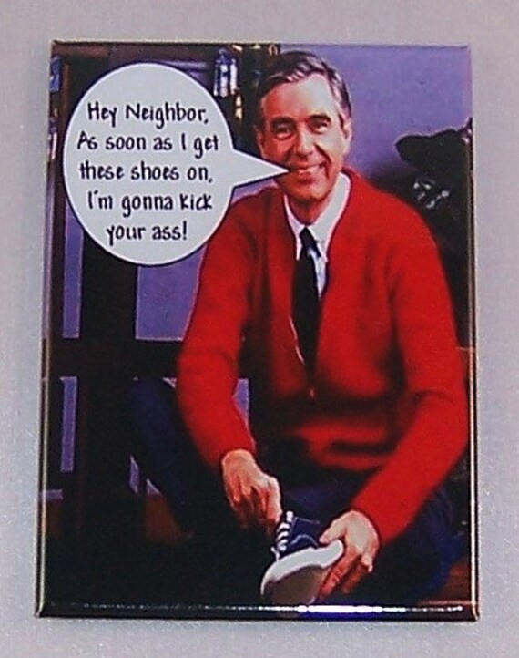 Seeing Is Believing Little Boy Woman’s Skirt Refrigerator Magnets 2.5/" x 3.5/"