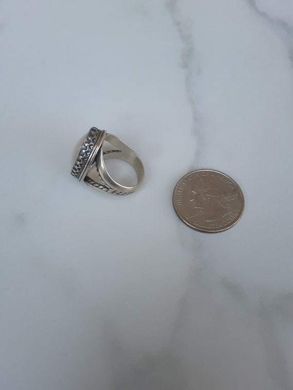 VTG Women's Size 6 Sterling Silver Statement Ring… - image 5