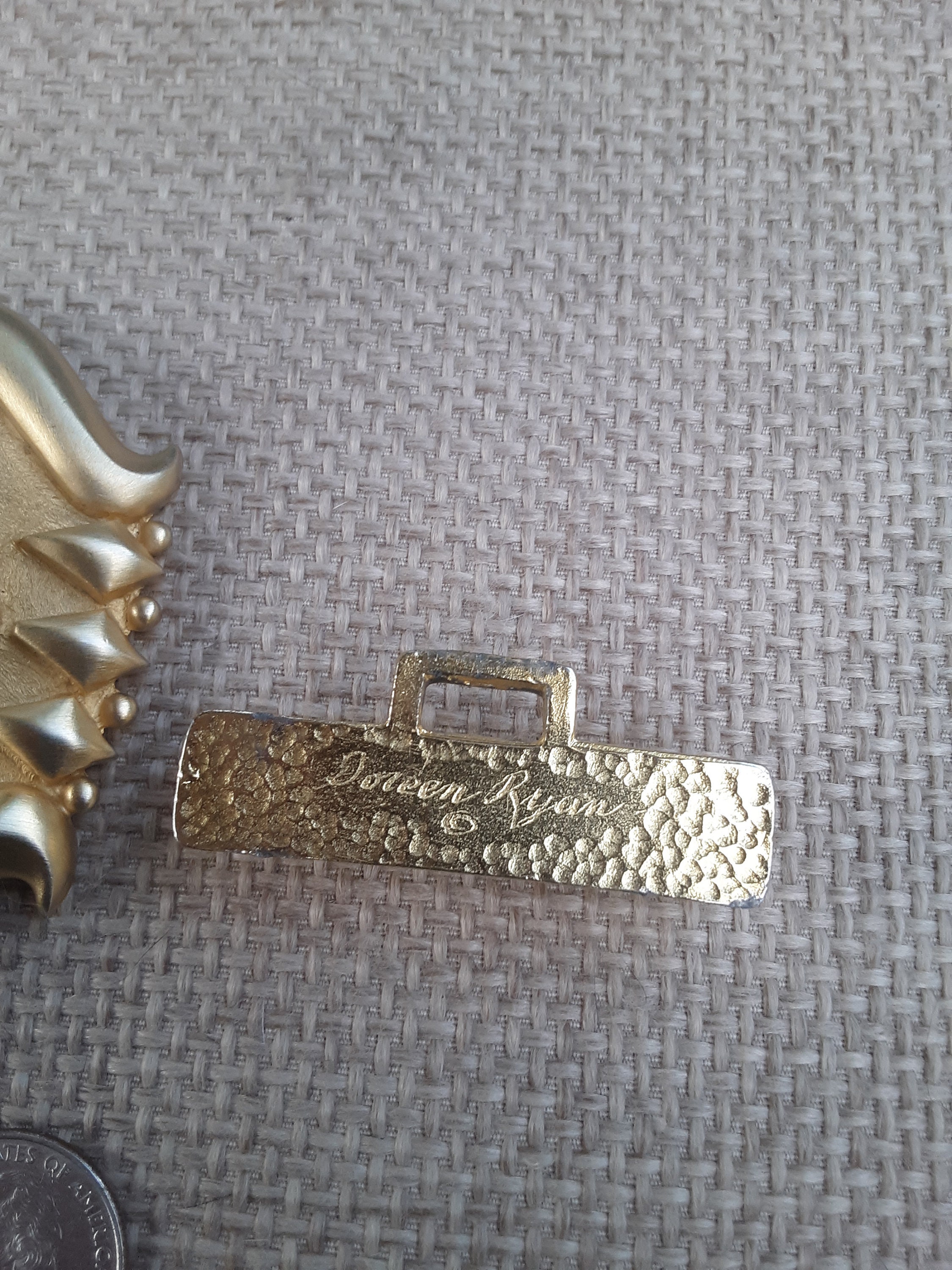 Doreen Ryan Gold Tone Peacock Belt  Buckle Vintage Doreen Ryan Belt Buckle - Etsy main image 4