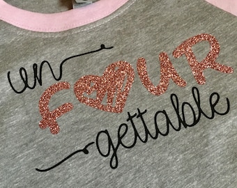 Un-FOUR-Gettable tröjfil SVG PNG