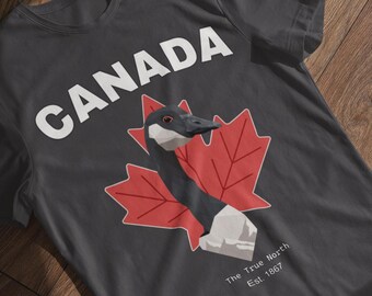 Canada Goose Graphic Tee: Modern Canadian Pride Shirt