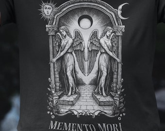Dark Academia Shirt: Memento Mori Greek Statue Graphic Tee