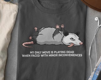 Dark Humor Possum Sweatshirt: Introvert Anxiety Relief, Sarcastic Gift