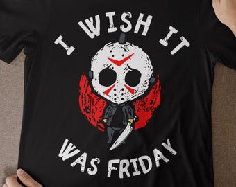 Spooky Season Friday the 13th Slasher Movie Fan T-Shirt