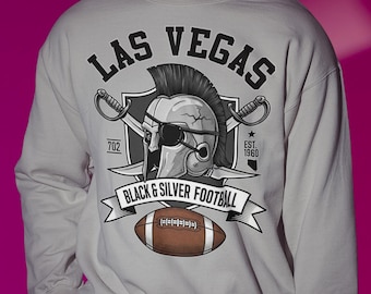 Vintage Las Vegas Football Fan Shirt Spartan Helmet Design