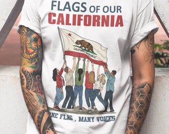 California Pride Comfort Colors Tee: Retro Golden State T-Shirt