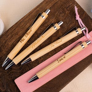 Metal Soft Touch Ballpoint Pen, With Touch Pen Stylus, Custom Engraving Text, Engraving Labeling Department, Personalized Wedding Gift