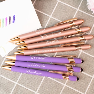 Personalized Ballpoint Pen, Bridesmaid Gift, Customized Pen, Graduation Gift, Wedding Gift, Christmas Gift, Retirement Gift, Birthday Gift