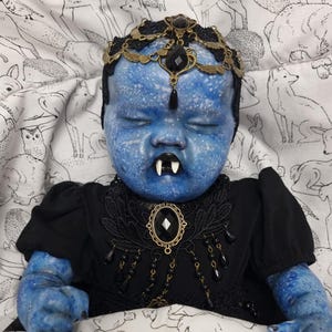 OOAK Alternative Reborn Vampling Doll: Gloomsis