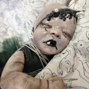 OOAK Alternative Undead Reborn Doll: Claredeath