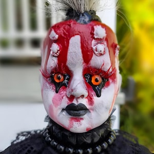 OOAK creepy doll: Gothica