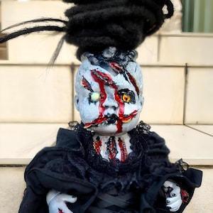 OOAK Gruselpuppe: Zahnradlinda
