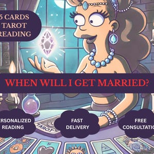 When Will I Get Married? Tarot Reading, Digital Psychic Insight, Marriage Timing Tarot, Future Spouse Reading, Love & Marriage, Love Reading
