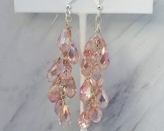 Crystal Chandelier Earrings