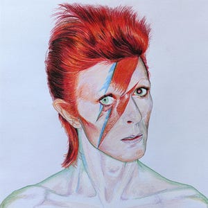 A3 Size Custom Portrait Drawing- Hand-Drawn Colored Pencil Art from your Photo- Personalized Gift & Wall Art
