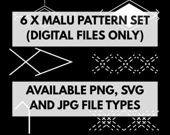 Conjunto de símbolos malu samoanos