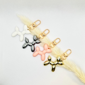 Ballonhund klein – Schlüsselanhänger – Bunter Anhänger – Cartoon Hund – Taschenaccessoire – Bag Charm – Dog [GLINDLICHbyAnni]