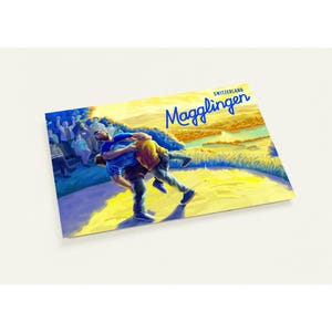 Svezia - Stampa di cartoline dell'Eurovision (confezione da 10)