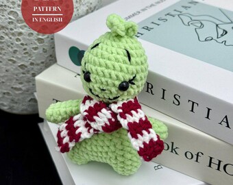 Grinch Crochet Pattern Christmas Green Villain Amigurumi The Grinch Toy Plushies PDF Pattern in ENG