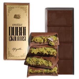 Dubai Chocolate Küche ピスタチオクナファ Amazon.com : Dubai Chocolate Kunafa Pistachio Bar – 7oz