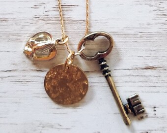 Circle Charm Necklace