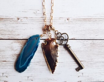 Arrowhead Charm Necklace