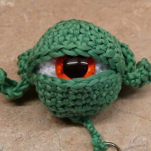 Crochet Pattern Eyeballs - PDF file