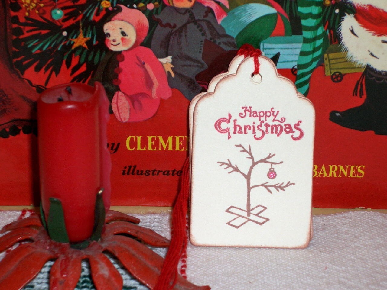 Christmas Gift TagsCharlie Brown Christmas Tree Etsy