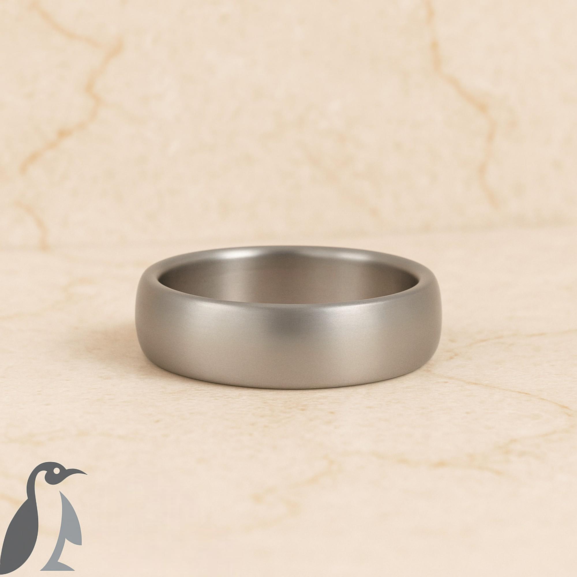 8 mmメンズ男性用ウェディングバンド、チタンバンドチタンリング、SZ 4 17　並行輸入品