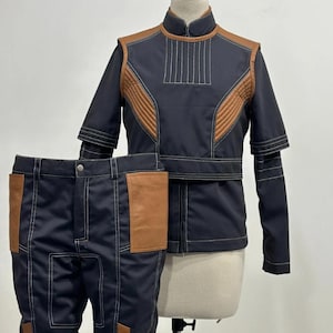 Star Wars Bo-Katan Kryze Cosplay – Detailed Mandalorian Armor Suit with Vest