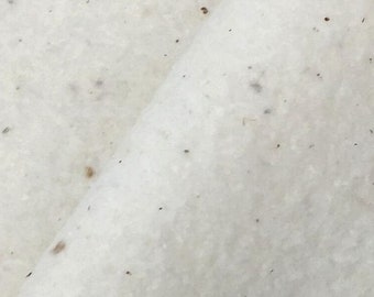 Baumwollvlies aus 100 % Bio-Baumwolle, 244 cm breit, lose erhältlich