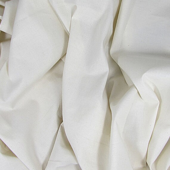 Organic Cotton Muslin 4.5oz - Natural Organic Cotton Muslin 4.5oz - Natural