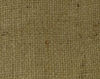 May include: Close-up of a brown burlap fabric with a woven texture.