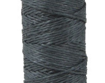 Hemp Thread, Grey, 2 Ply, 19 yards/spool, Eco-Friendly Dye