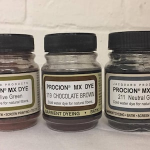 Fiber Reactive Dye Set - Earth Tones