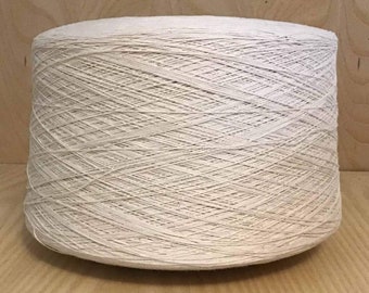Organic Cotton 12/2 Weaving Yarn-5 Pound Cone-Natural