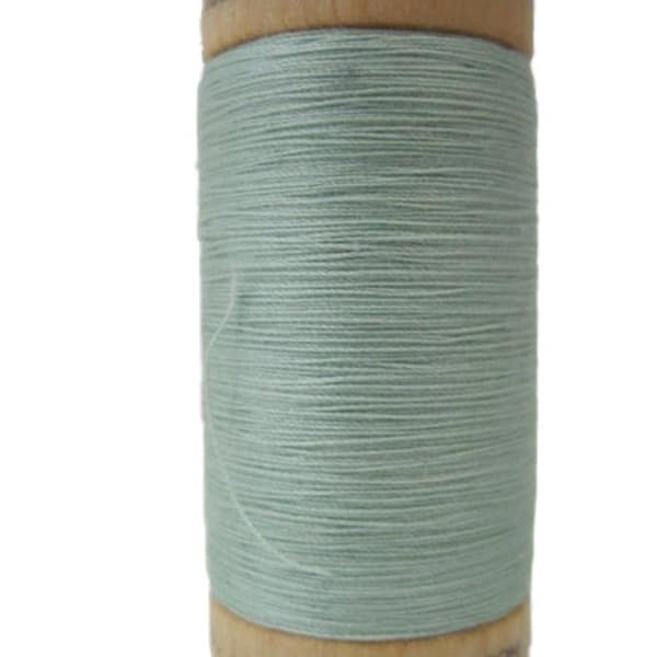 Organic Thread, 300 yards/spool, Multi-Purpose, GOTS Certified, Eco-Friendly Dye, Seafoam Green