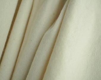 Polar orgánico, 60" de ancho, 100 % algodón orgánico, natural (sin teñir)