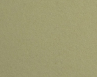 Felt Sheet 8"x12" 1mm Thick, 100% Merino Wool, Natural (undyed)