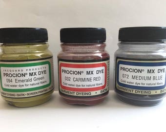 Fiber Reactive Dye Set - Holiday