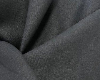 Hemp Canvas - Black