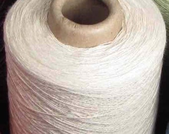 Organic Cotton 10/2 Weaving Yarn-1 Pound Cone-Natural