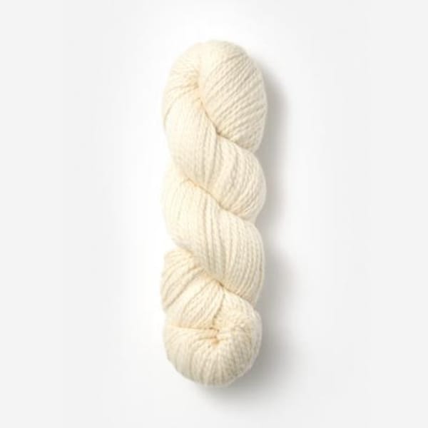 Worsted Weight Organic Cotton Yarn - Bone (Undyed)