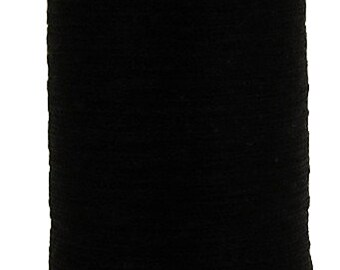 Organic Thread, 300 yards/spool, Multi-Purpose, GOTS Certified, Eco-Friendly Dye, Black Onyx
