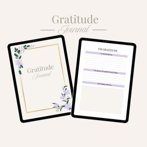Printable Gratitude Journal: 21-Day Mindfulness Challenge (PDF)